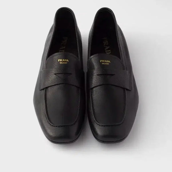 [BUNJANG] Prada Goat Skin Loafers Black Size 44 / 26ss 프라다 고트스킨 로퍼 블랙 44