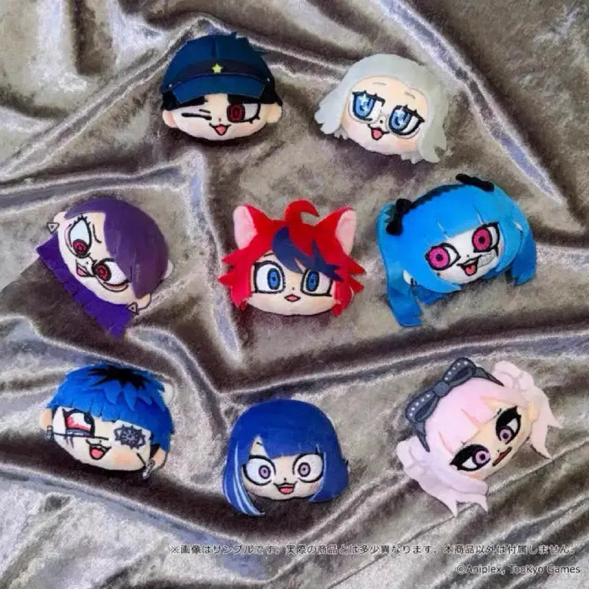 [BUNJANG] Hundred Line Final Defense Academy Goods Doll Badge (8 Types) / 26년12월이후 헌드레드 라인 최종방위학원 굿즈 인형뱃지 8종 개별가