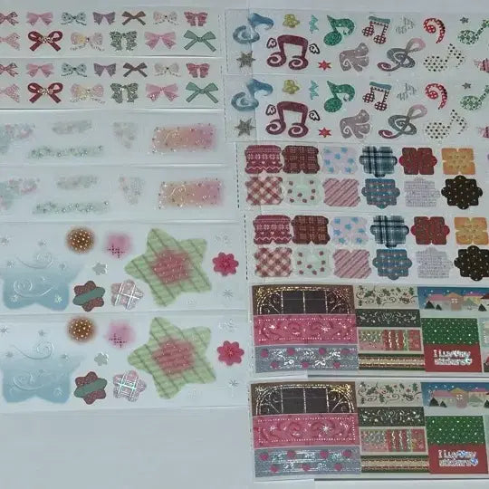 [BUNJANG] Deco Never Die Kiss Cut Sticker Set (6 Types) / [마테띵] 데코네버다이 키스컷 6종 띵