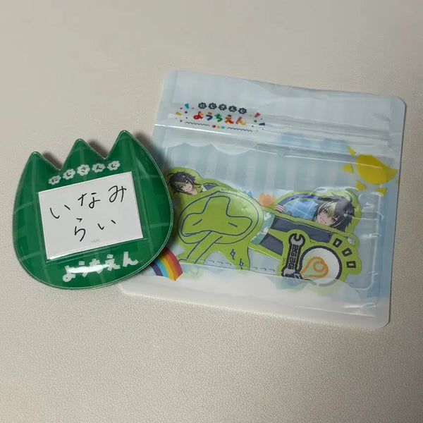 [BUNJANG] Nijisanji Nijisanji Kindergarten Name Badge & Sticker Set Bundle - Inami Rai / 니지산지 유치원 이름뱃지 스티커세트 일괄 이나미 라이