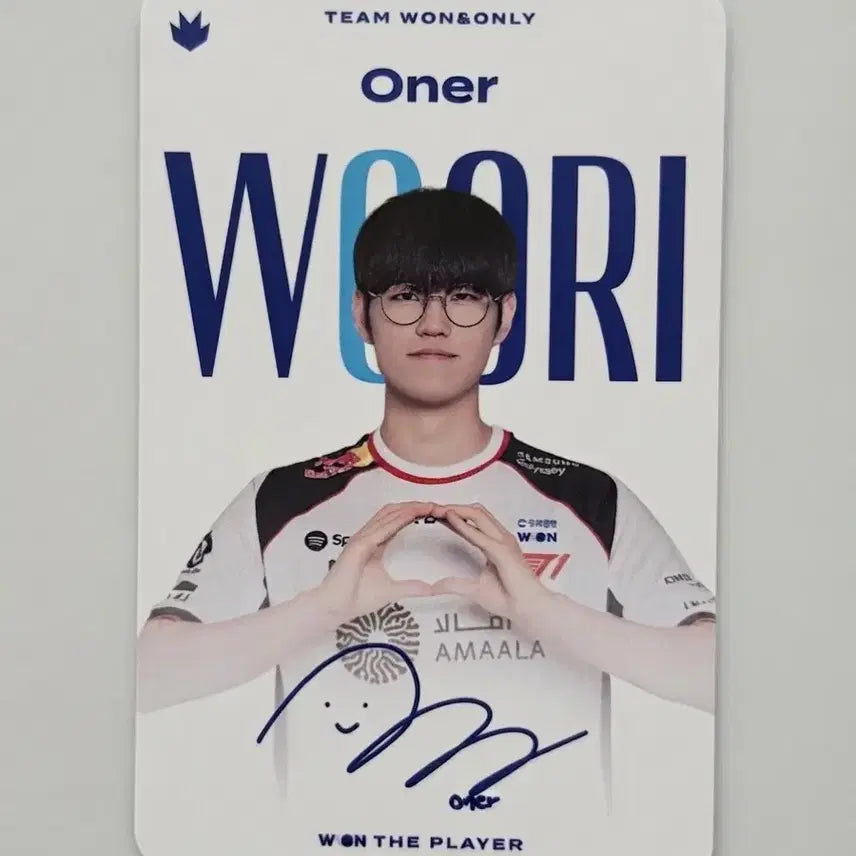 [BUNJANG] LCK Woori Bank Limited Edition Photocard T1 Oner / LCK 우리은행 한정판 포토카드 T1 오너 Oner