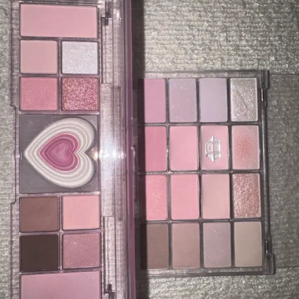 [BUNJANG] WAKEMAKE Soft Blurring Eye Palette 04 Lavender Blurring & peripera All Take Mood Palette 04 Cool Blush / 웨이크메이크 소프트 아이팔레트 04 라벤더 블러링 페리페라 올테이크 무드 팔레트 04 쿨 블러쉬 여쿨 봄웜