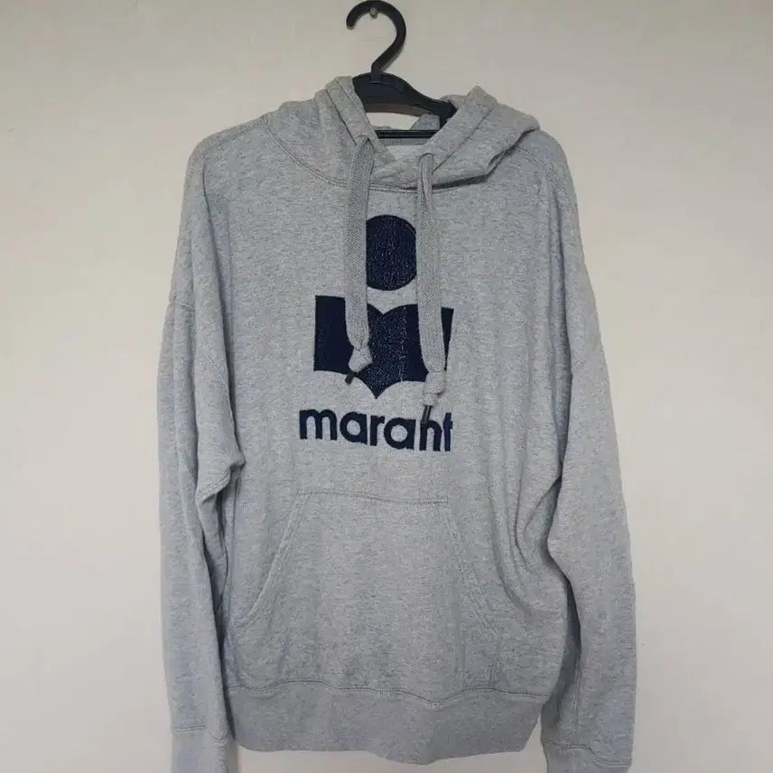 [BUNJANG] Isabel Marant Étoile Miley Embroidered Logo Hoodie / 이자벨마랑 에뚜왈 마일리 자수로고 후드티