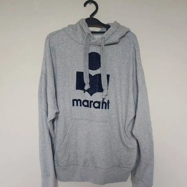 [BUNJANG] Isabel Marant Étoile Miley Embroidered Logo Hoodie / 이자벨마랑 에뚜왈 마일리 자수로고 후드티