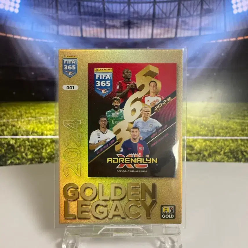 [BUNJANG] Panini Golden Legacy Soccer Card - Bellingham, Mbappé, Haaland / 벨링엄 음바페 홀란드 골든레거시 파니니 축구카드