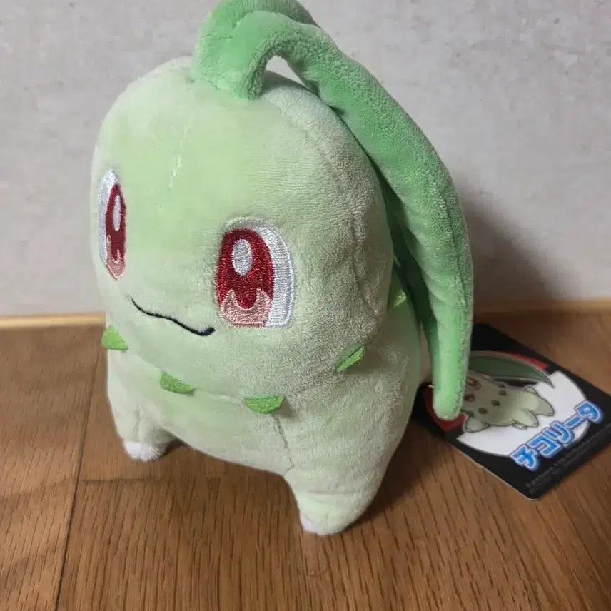 [BUNJANG] Pokemon OA Chikorita Vintage Doll / 포켓몬 OA 치코리타 구버전 인형