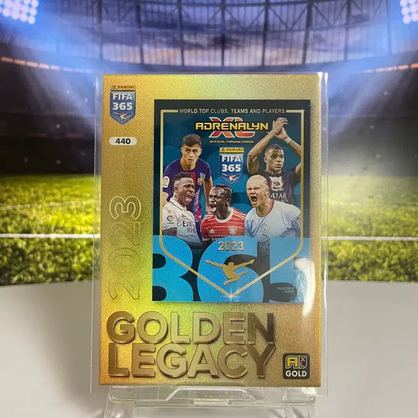 [BUNJANG] Panini Golden Legacy Soccer Card: Mbappé, Haaland, Vinícius Jr., Gavi / 음바페 홀란드 비니시우스 가비 골든레거시 파니니 축구카드