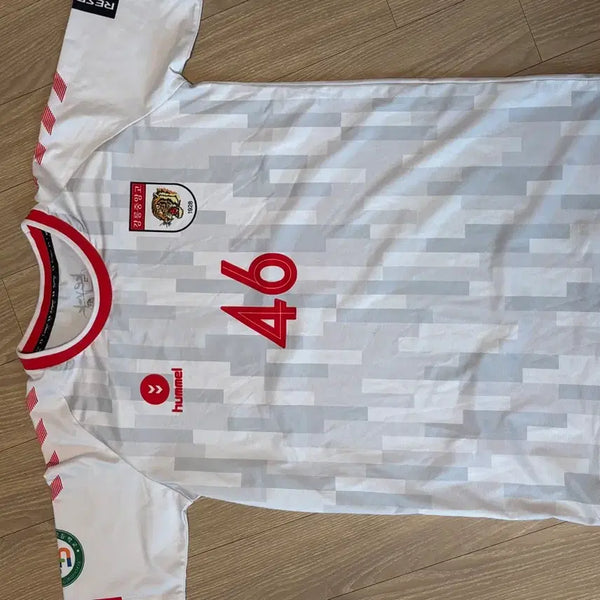 [BUNJANG] Hummel Gangneung Central High School Football Team Player Issue Jersey #46 / 강릉중앙고 유니폼