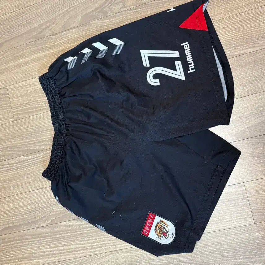[BUNJANG] Hummel Gangneung Central High School Soccer Team Player Issue Shorts #27 / 강릉중앙고 바지