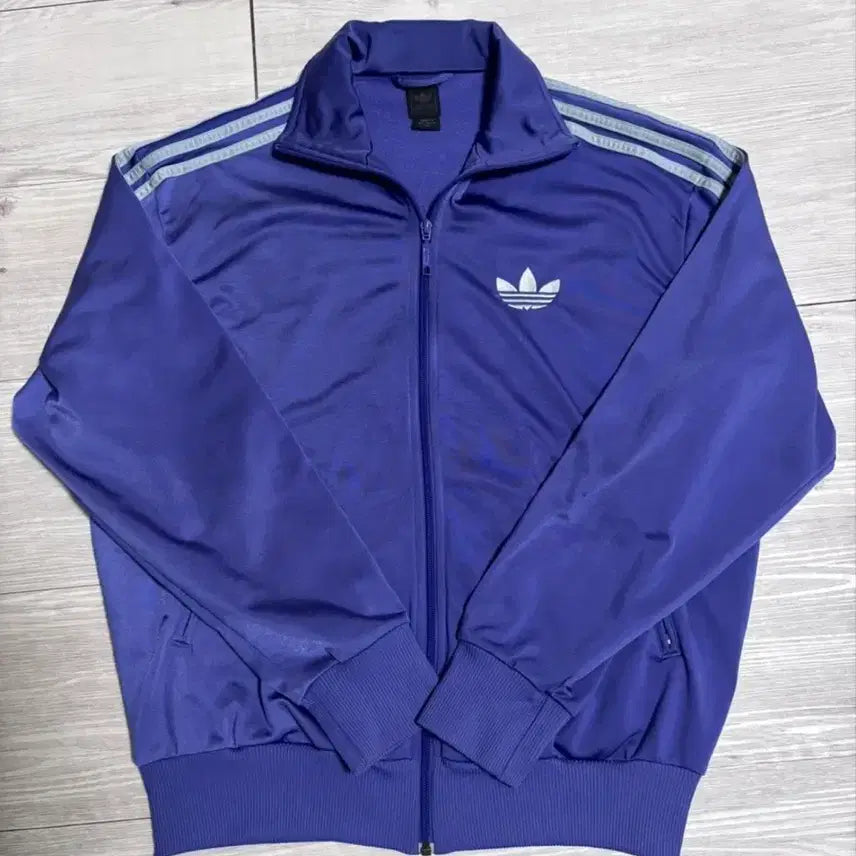 [BUNJANG] Adidas Firebird Track Jacket (Purple/Grey, Size 100) / [정품] 아디다스 구파이어버드 보라그레이 100
