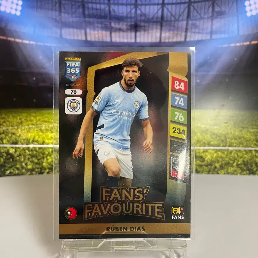 [BUNJANG] Ruben Dias Manchester City Rare Panini Football Card / 맨시티 루벤 디아스 레어 파니니 축구카드