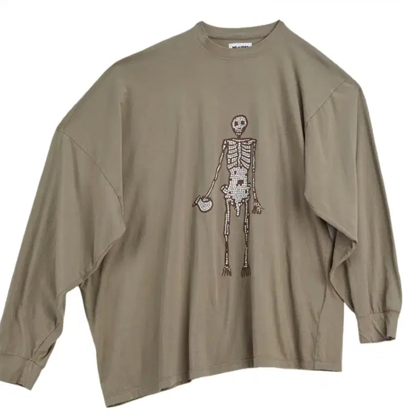 [BUNJANG] Mariano Pompey Twisted Long Sleeve T-Shirt (L) / (L) 마리아노 폼페이 트위스티드 롱슬리브 티셔츠