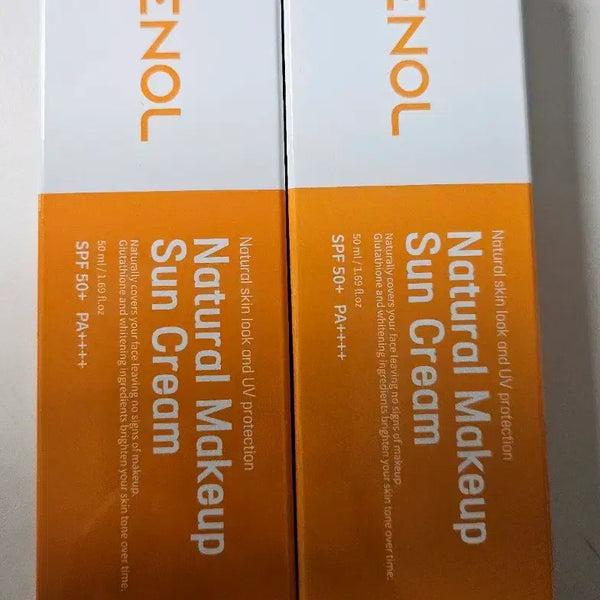 [BUNJANG] Ilenol No-Makeup Makeup Cream Sunscreen 50ml / 미개봉 새상품 아이레놀 쌩얼크림 쌩얼보정 선크림 1.0 50ml