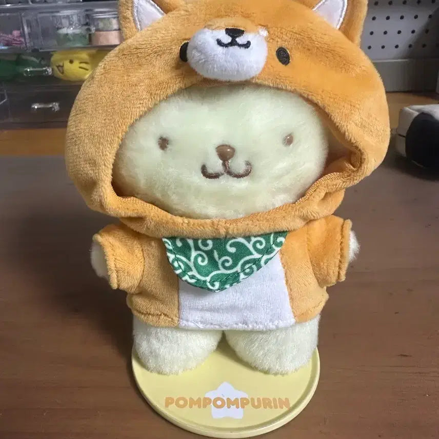 [BUNJANG] Sanrio Pompompurin Pitatto Series S Figure with Outfit / 폼폼푸린 산리오 피탓토 시리즈S + 옷 팝니다