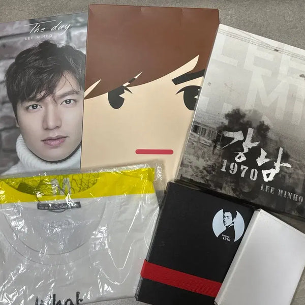 [BUNJANG] Lee Min Ho 'The Day' Album and Merchandise Bundle / 이민호 굿즈 앨범 등등