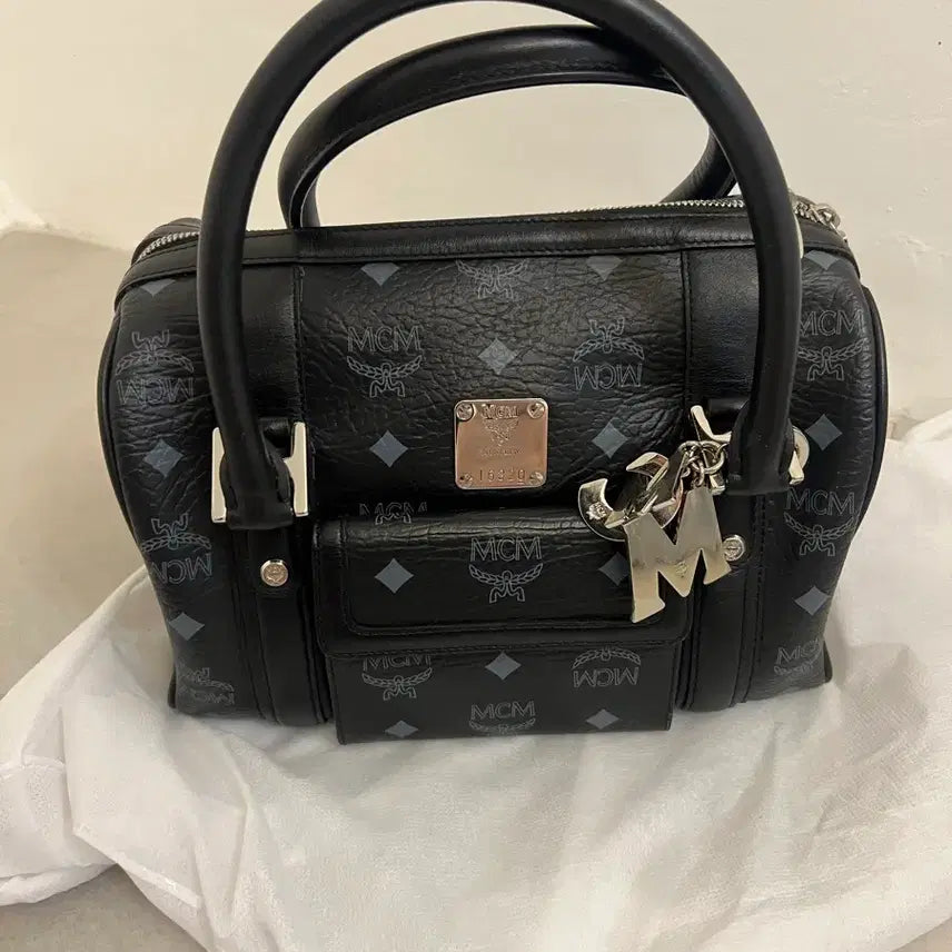 [BUNJANG] MCM Visetos Boston Bag / MCM 비세토스 보스턴백