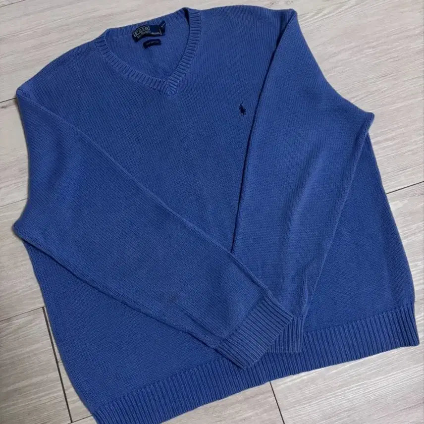 [BUNJANG] Polo Ralph Lauren V-Neck Knit Sweater XXL / [정품] 폴로 니트 XXL