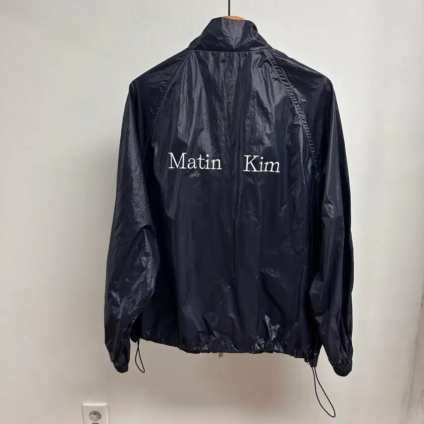 [BUNJANG] Matin Kim Windbreaker Navy Oversized M / 마뗑킴 Matin Kim 윈드브레이커 네이비 오버핏 M J72