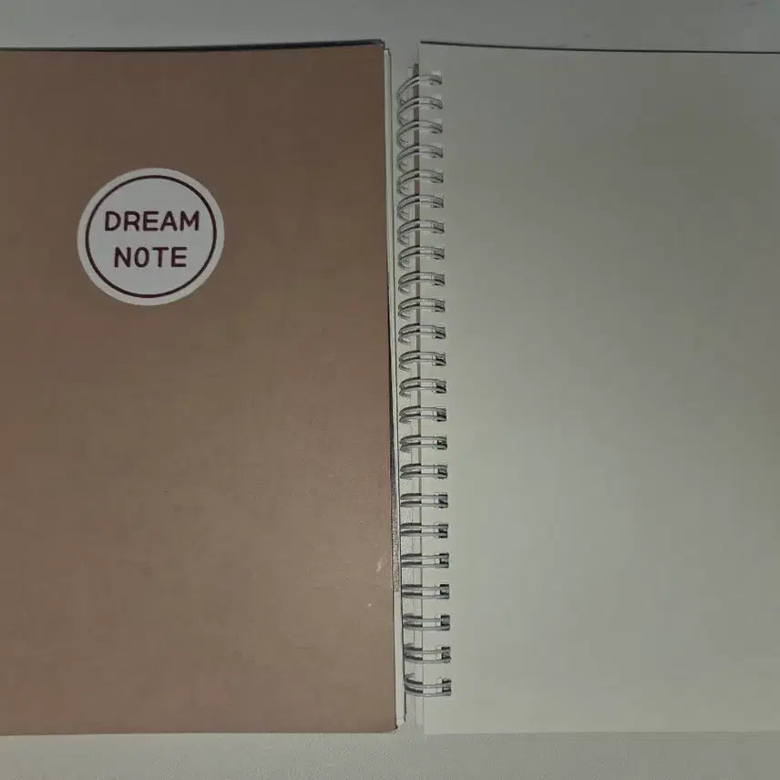 [BUNJANG] Dream Note Plain Spring Notebook Set (2 pcs) / 드림노트 스프링 무지 2개 일괄
