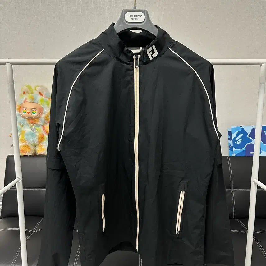 [BUNJANG] Footjoy Black Windbreaker Jacket (Men's 100) / (사이즈100)풋조이-블랙 바람막이