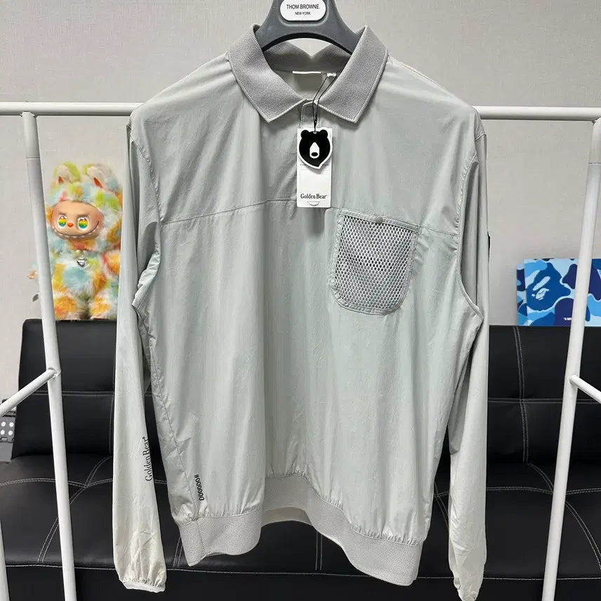 [BUNJANG] Golden Bear Lightweight Windbreaker Jacket / (사이즈95-100)골든베어-새상품 나일론 긴팔