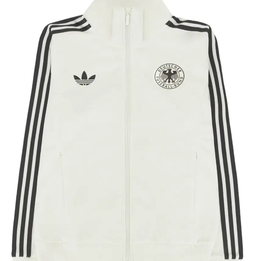 [BUNJANG] Adidas Beckenbauer Track Top Off White Jersey XL / 아디다스 독일 베켄바우어 트랙 탑 오프 화이트 져지 XL