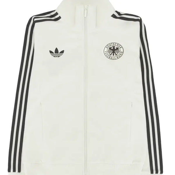 [BUNJANG] Adidas Beckenbauer Track Top Off White Jersey XL / 아디다스 독일 베켄바우어 트랙 탑 오프 화이트 져지 XL