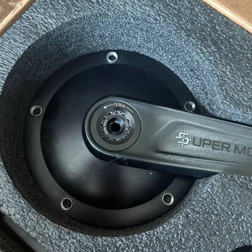 [BUNJANG] Supermond V2 Carbon 165mm Crankset / 슈퍼몬드 v2 카본 165미리 크랭크 판매합니다