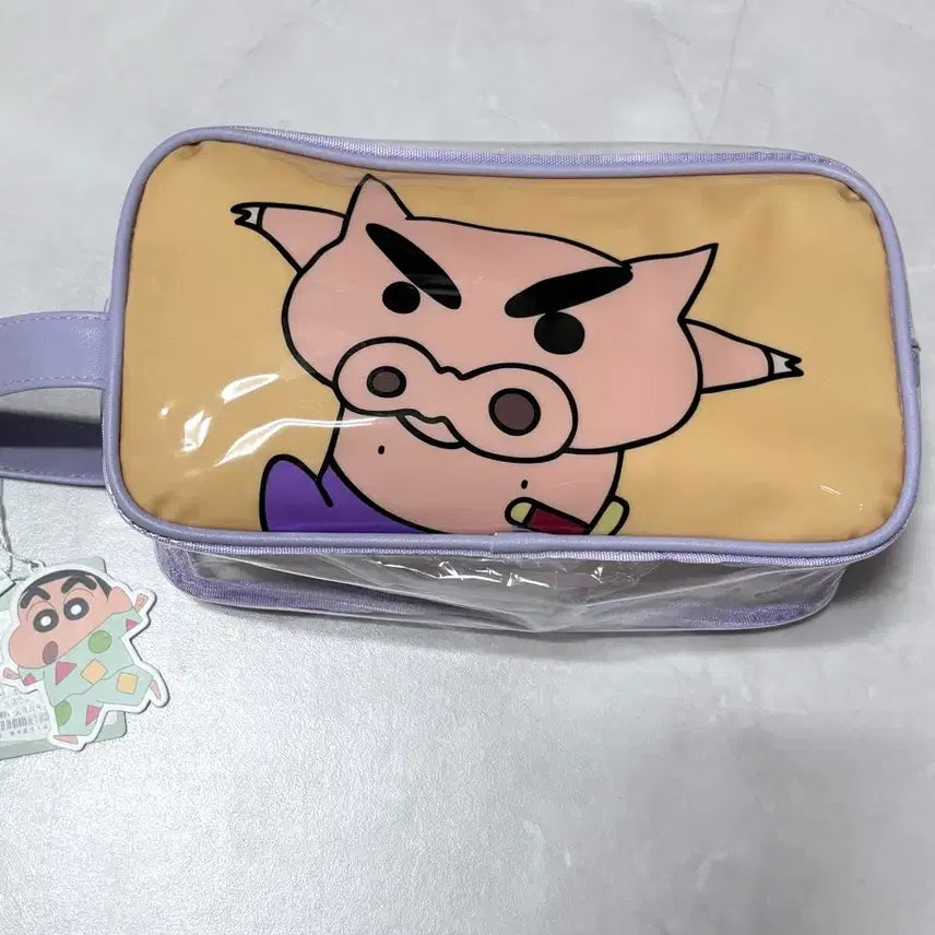 [BUNJANG] Crayon Shin-chan King Backy Pouch Bag / 짱구는 못말려 부리부리대마왕 파우치 가방 판매