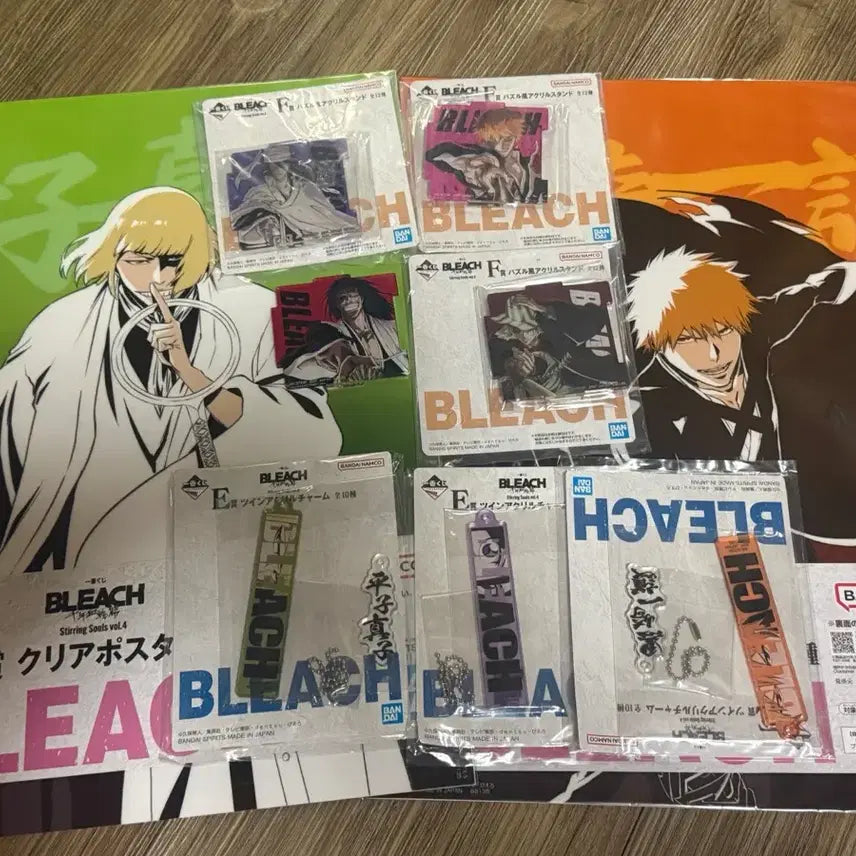 [BUNJANG] Bleach Ichiban Kuji Bundle Set Poster Acrylic Stand Acrylic Charm / 블리치 제일복권 일괄