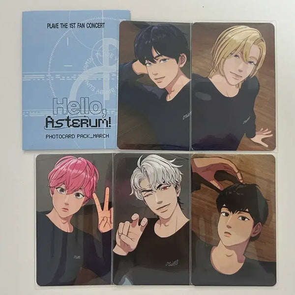 [BUNJANG] PLAVE Fan Concert Photocard Pack / 플레이브 팬콘 포카팩