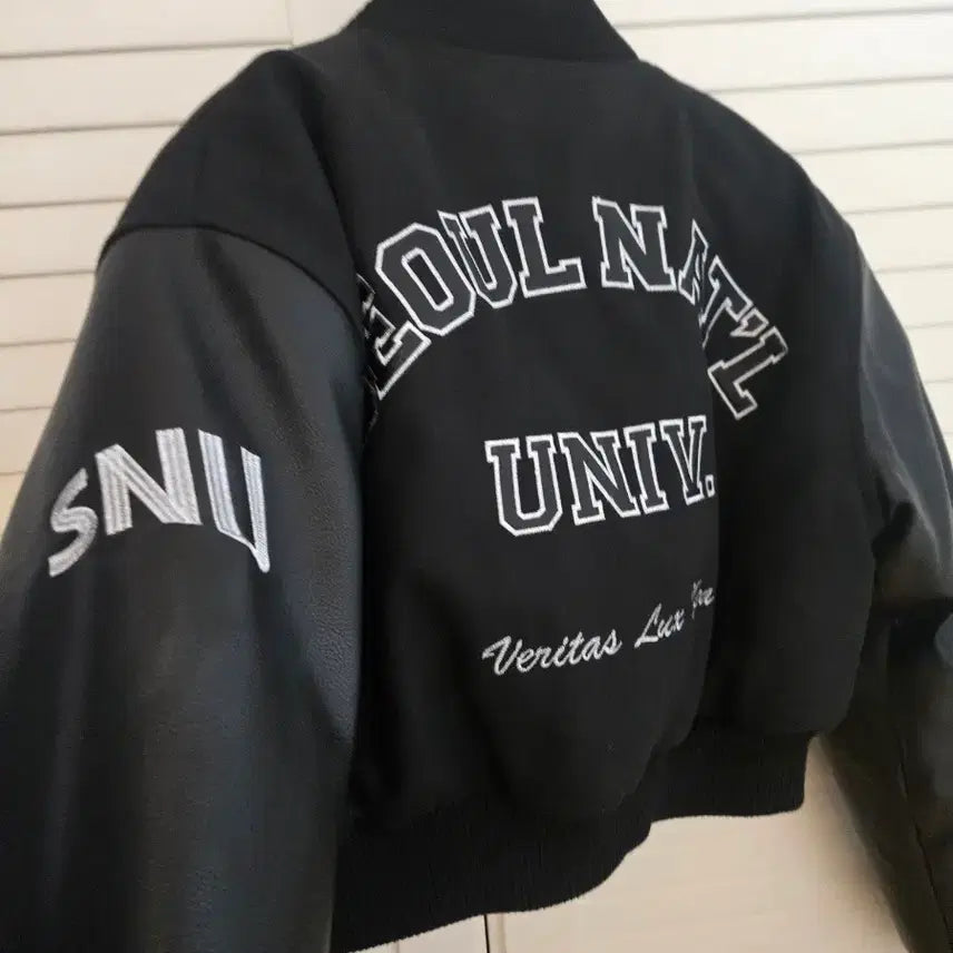 [BUNJANG] Seoul National University Varsity Jacket / 서울대 점퍼