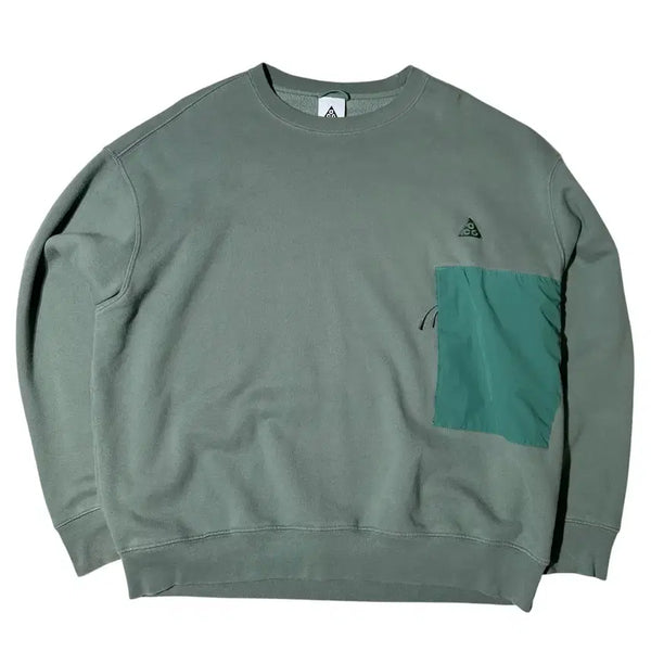 [BUNJANG] Nike ACG Pocket Crew Fleece Sweatshirt XL / [XL] 나이키 ACG 포켓 크루 플리스 스웨트 셔츠 맨투맨