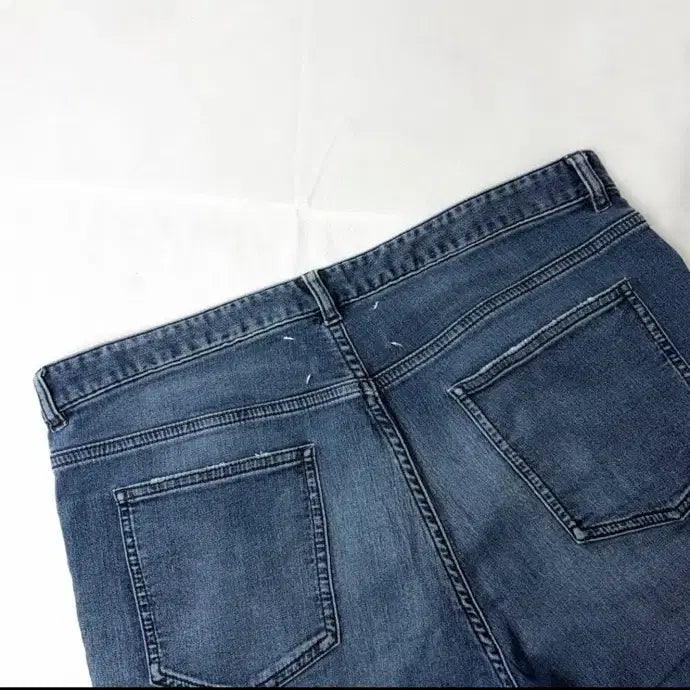 [BUNJANG] Maison Margiela 15FW Line 10 Slim Fit Washed Denim Pants / 15fw 메종 마틴 마르지엘라 10번 라인 슬림핏 워싱데님팬츠
