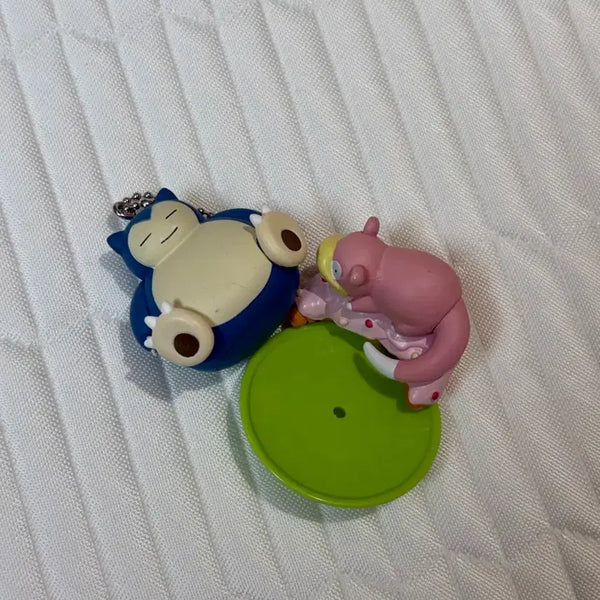 [BUNJANG] Pokemon Gacha Figures Snorlax & Exeggutor Bundle Set / 포켓몬 가챠 피규어 잠만보 리멘트 피규어 야도란 일괄