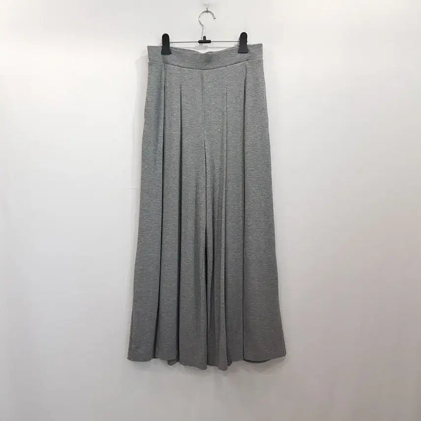 [BUNJANG] Uniqlo Banding Pintuck Span Wide Pants Women's M / R706 유니클로 밴딩 핀턱 주름 스판 통 와이드 바지 여M