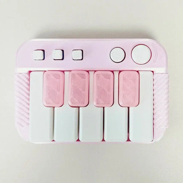 [BUNJANG] Piano Clicker Keycap Keyring / 피아노 클리커 키캡 키링 클릭커