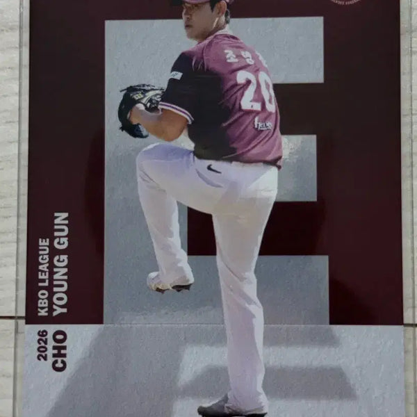 [BUNJANG] Kiwoom Heroes Jo Young-geon 2026 KBO Alphabet Card / 2026 kbo 키움 히어로즈 조영건 알파벳카드