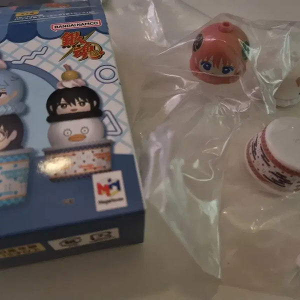 [BUNJANG] Gintama Kagura & Sadaharu Tsumecon Ice Cream Plush / 은혼 카구라,사다하루 츠미첸 아이스크림