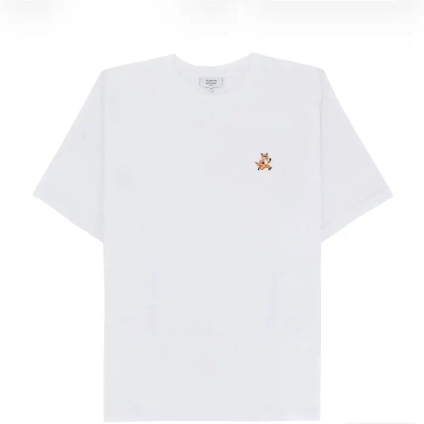 [BUNJANG] Maison Kitsuné White Fox T-shirt / 메종키츠네 반팔티 화이트 여우 M
