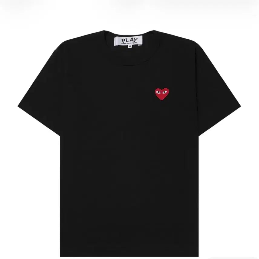 [BUNJANG] Comme des Garçons Play Black T-Shirt / 꼼데가르송 플레이 반팔티 블랙 M