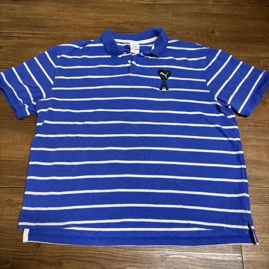[BUNJANG] Puma x AMI Collaboration Polo Shirt / 푸마x아미 콜라보 카라티