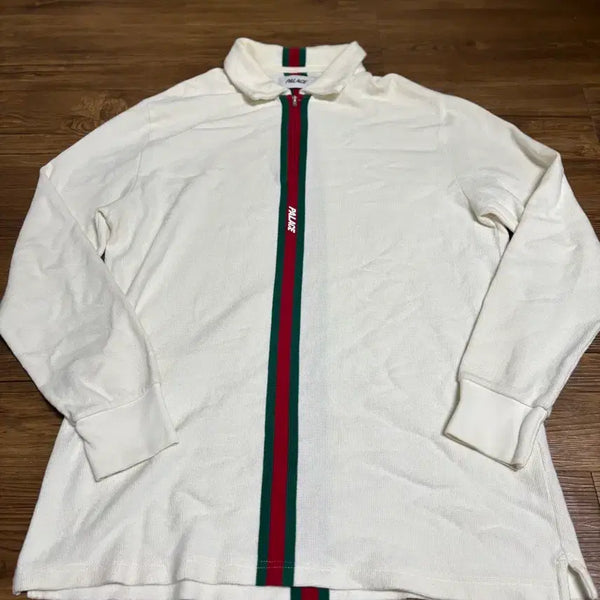 [BUNJANG] Palace White Ivory Zip-Up Hoodie / 팔라스 집업 판매합니다