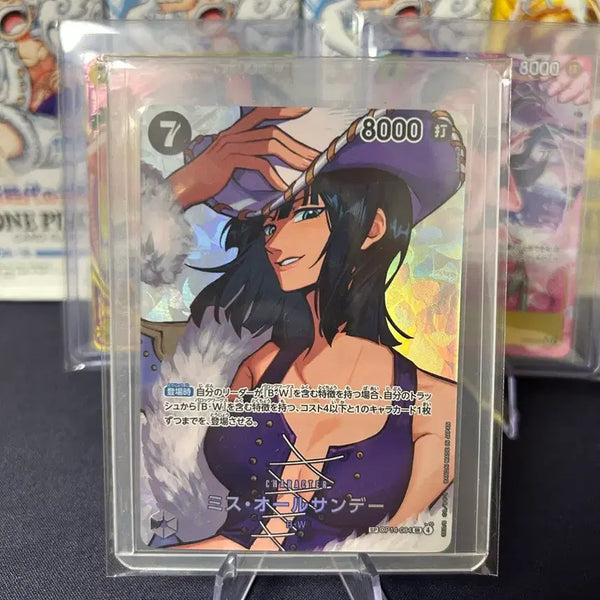 [BUNJANG] One Piece Card Game Miss All Sunday Nico Robin SP Card / 원피스카드 일판 미스 올 선데이 로빈sp