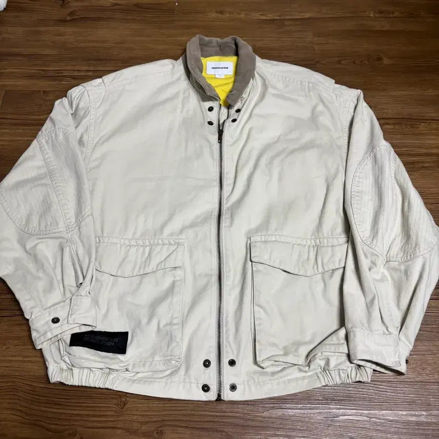 [BUNJANG] thisisneverthat Jumper Beige / 디스이즈네버댓 점퍼 판매합니다