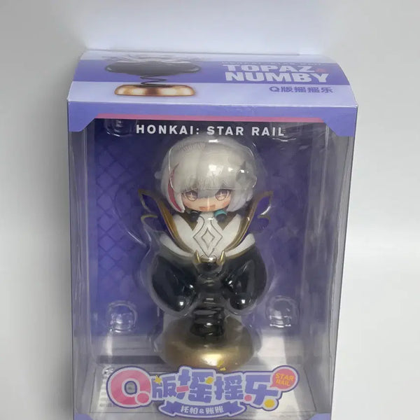 [BUNJANG] Honkai Star Rail Topaz & Numby Shaking Figure (Unsealed) / 개봉) 붕괴 스타레일 토파즈&복순이 흔들흔들 피규어
