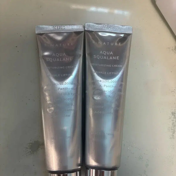 [BUNJANG] S.Nature Aqua Squalane Moisture Cream 2-Pack / 에스네이쳐 아쿠아 스쿠알란 수분 크림 2개