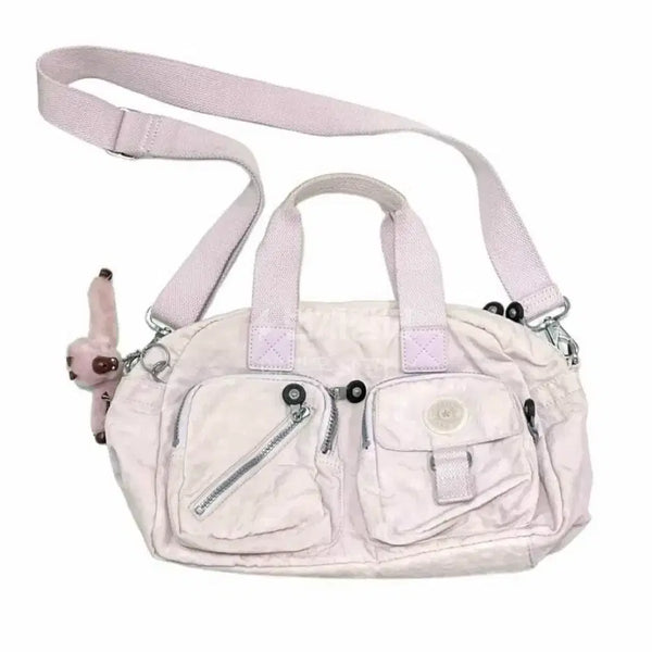 [BUNJANG] Kipling Pale Pink Vintage Crossbody Bag / 키플링 연핑크 크로스백 가방 빈티지 희귀 레어템 보부상백 페일핑크 베이비핑크