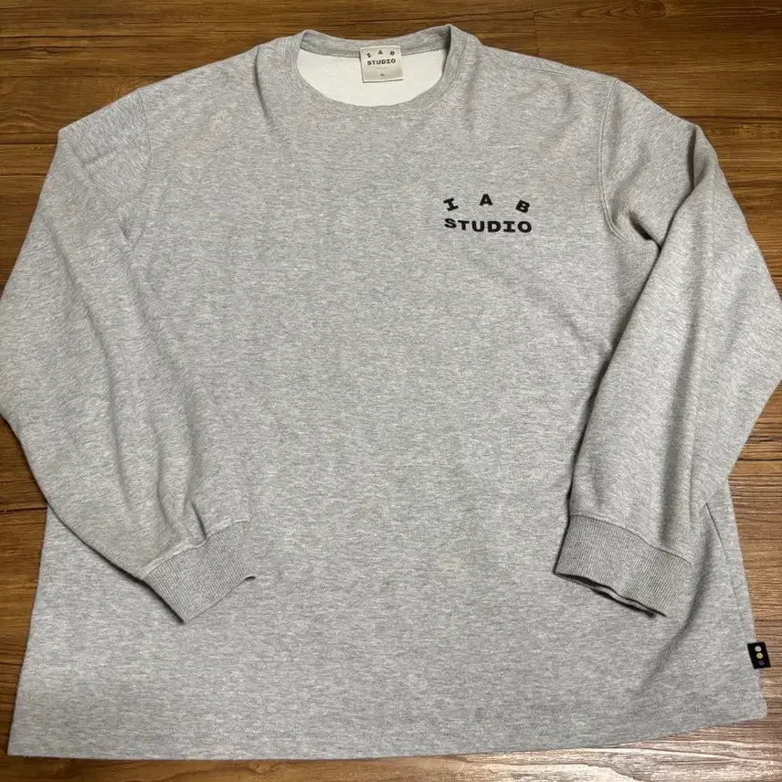 [BUNJANG] IAB Studio Long Sleeve T-Shirt Grey XL / IAB 스튜디오 긴팔 그레이 XL 판매합니다