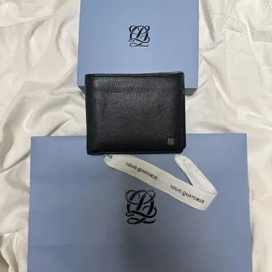 [BUNJANG] Louis Quatorze Men's Black Wallet / 루이까또즈 지갑